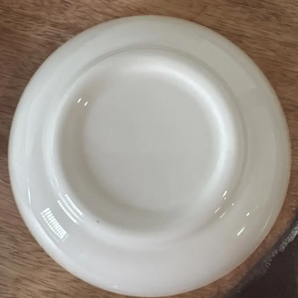 VTg White Floral Berry Fruit Sauce Dessert Sauce Bowl Set of 4